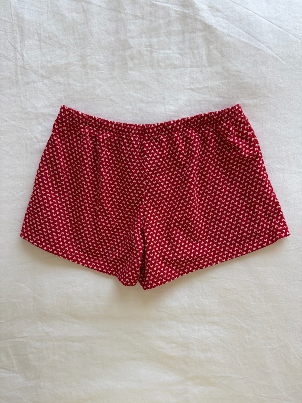 Brandy Melville red heart shorts - Picture 2 of 4